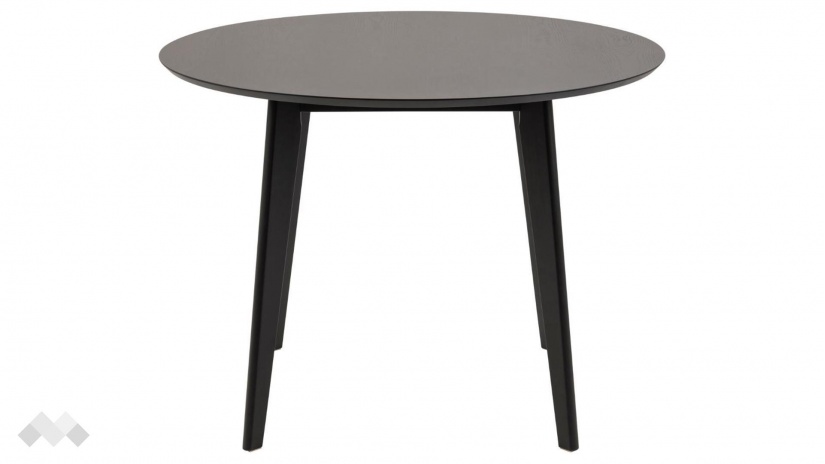 Трапезна маса Роксби неразтегателни черен мат - изглед 3