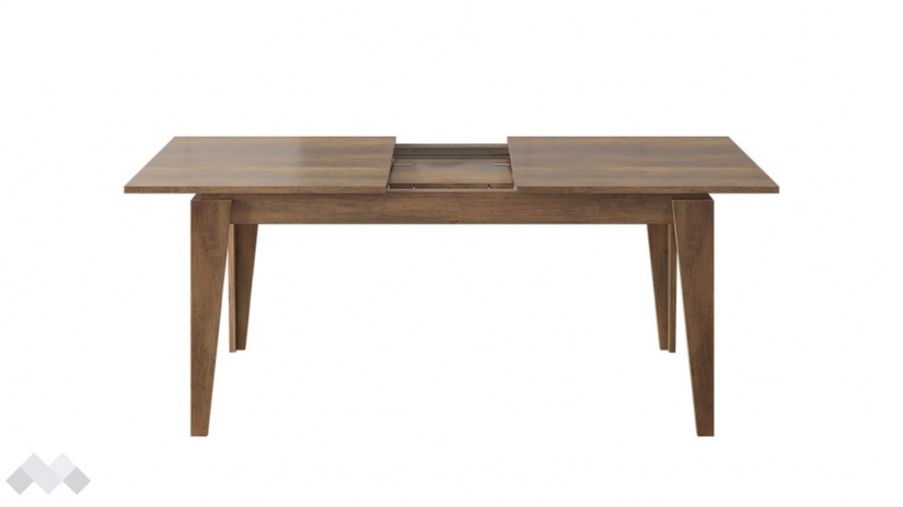 Трапезна маса Сефия разтегателни орех осло - изглед 2 - МебелМаг Трапезна маса Сефия разтегателни орех осло - изглед 2