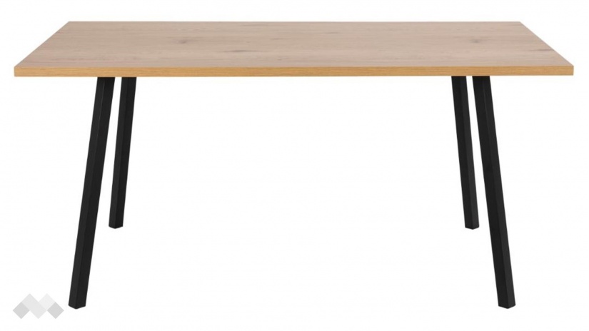 Трапезна маса Цион неразтегателни дъб натурал - изглед 2