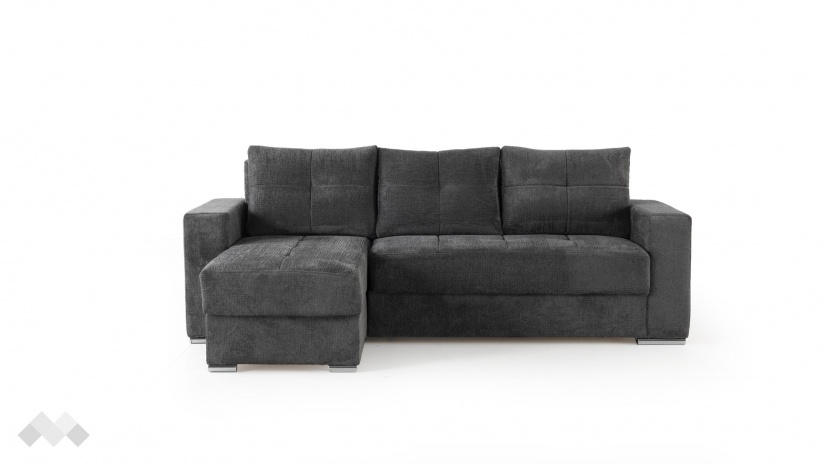 Ъглов диван Алтеа универсален ъгъл графит - изглед 4