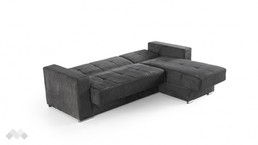 Ъглов диван Алтеа универсален ъгъл графит - изглед 9