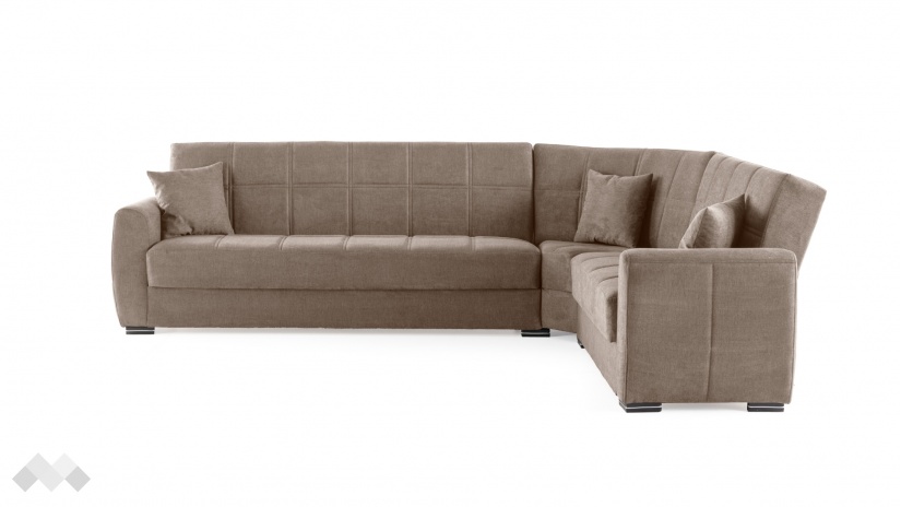 Ъглов диван Гранд универсален ъгъл кафяв - изглед 5 - МебелМаг Ъглов диван Гранд универсален ъгъл кафяв - изглед 5