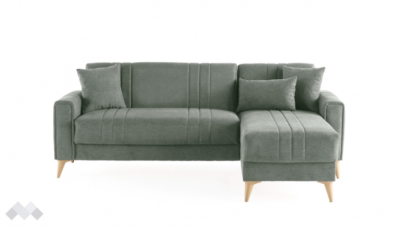 Ъглов диван Омега универсален ъгъл зелен - изглед 5