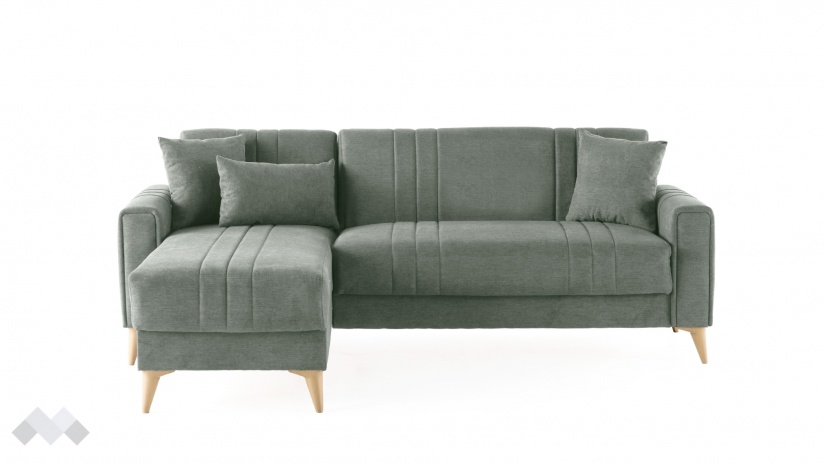 Ъглов диван Омега универсален ъгъл зелен - изглед 6